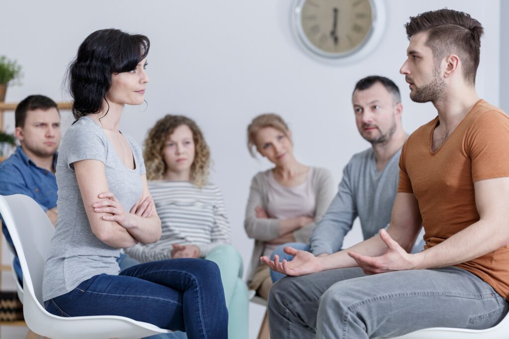 Marriage counseling session